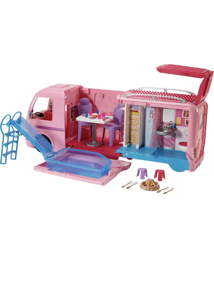 Автобус Barbie Mattel 183001825 купить в интернет-магазине Wildberries