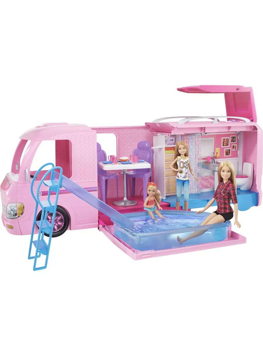 Автобус Barbie Mattel 183001825 купить в интернет-магазине Wildberries