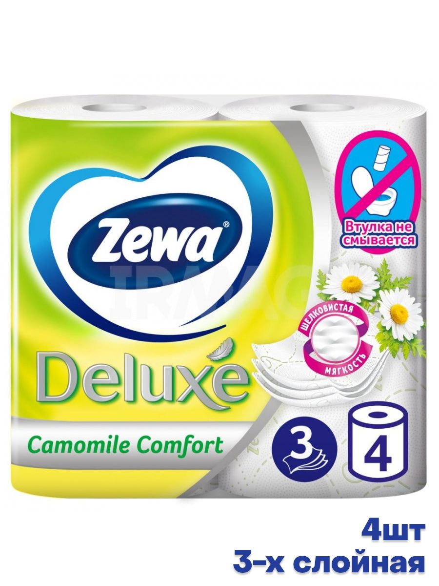 Туалетная бумага zewa deluxe белая 3 слоя. Зева Deluxe туалетная бумага 3-слойная. Туалетная бумага трехслойная «Zewa» - Delux, с ароматом ромашки, 4 шт.. Туалетная бумага трехслойная «Zewa» - Delux, белая, 8 шт.. Туалетная бумага 3 слойная FSC.