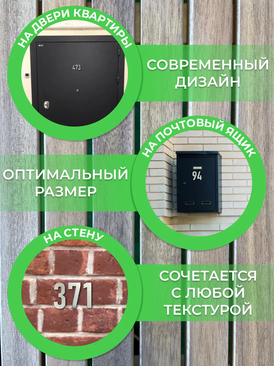 Номер на входную дверь SvechkoVera 183029924 купить за 105 ₽ в  интернет-магазине Wildberries