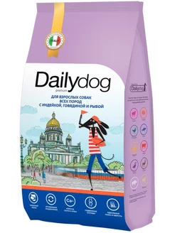 Корм для собак 3 кг DailyDog 183044859 купить за 1 270 ₽ в интернет-магазине Wildberries