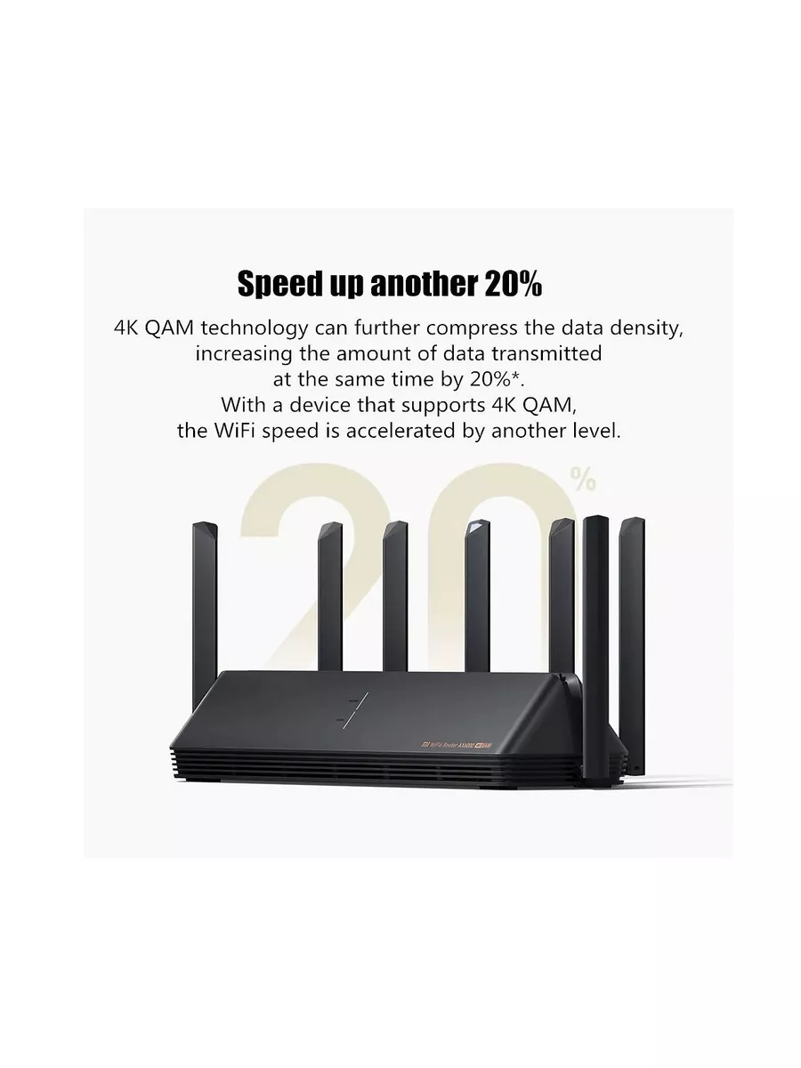 Роутер Xiaomi Mi Wi-Fi Router Aiot AX6000 Black Kosmoshopping 183056271  купить в интернет-магазине Wildberries