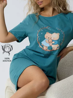 Ночная сорочка РусТекс МГ 183081195 купить за 538 ₽ в интернет-магазине Wildberries