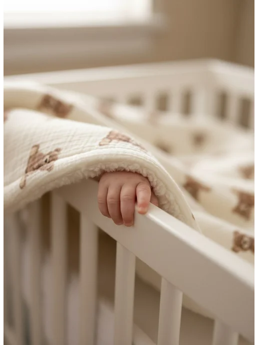 Bah Kids Муслиновое плед одеяло теплое на выписку весна, вариант, фото 6
