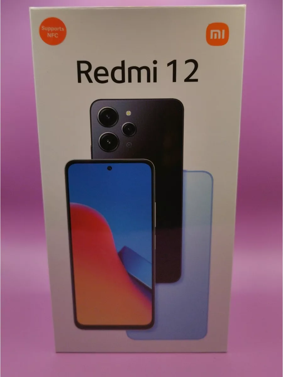 Смартфон Xiaomi Redmi 12 8/256 ГБ, голубой Xiaomi 183088982 купить за 14  122 ₽ в интернет-магазине Wildberries