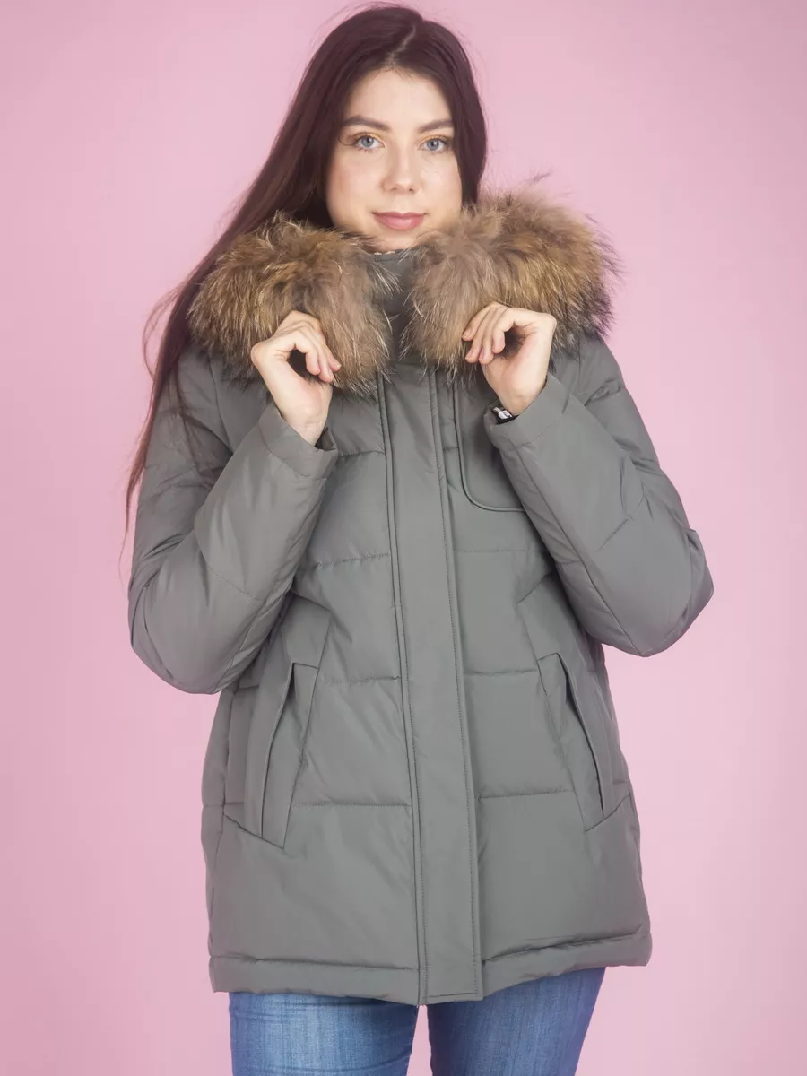 Attentif paris raccoon fur clearance coat