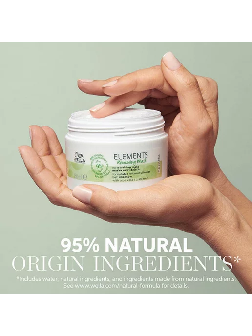 Обновляющая маска для волос Elements Renewing Mask: Маска 500мл запасной блок