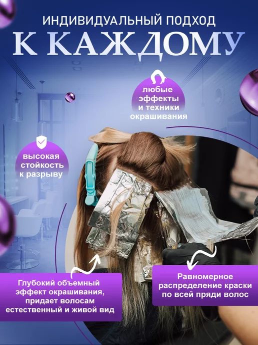 ПрофБьюти Фольга парикмахерская профессиональная 300м 12 мкм в рулоне, 300 м, фото 3