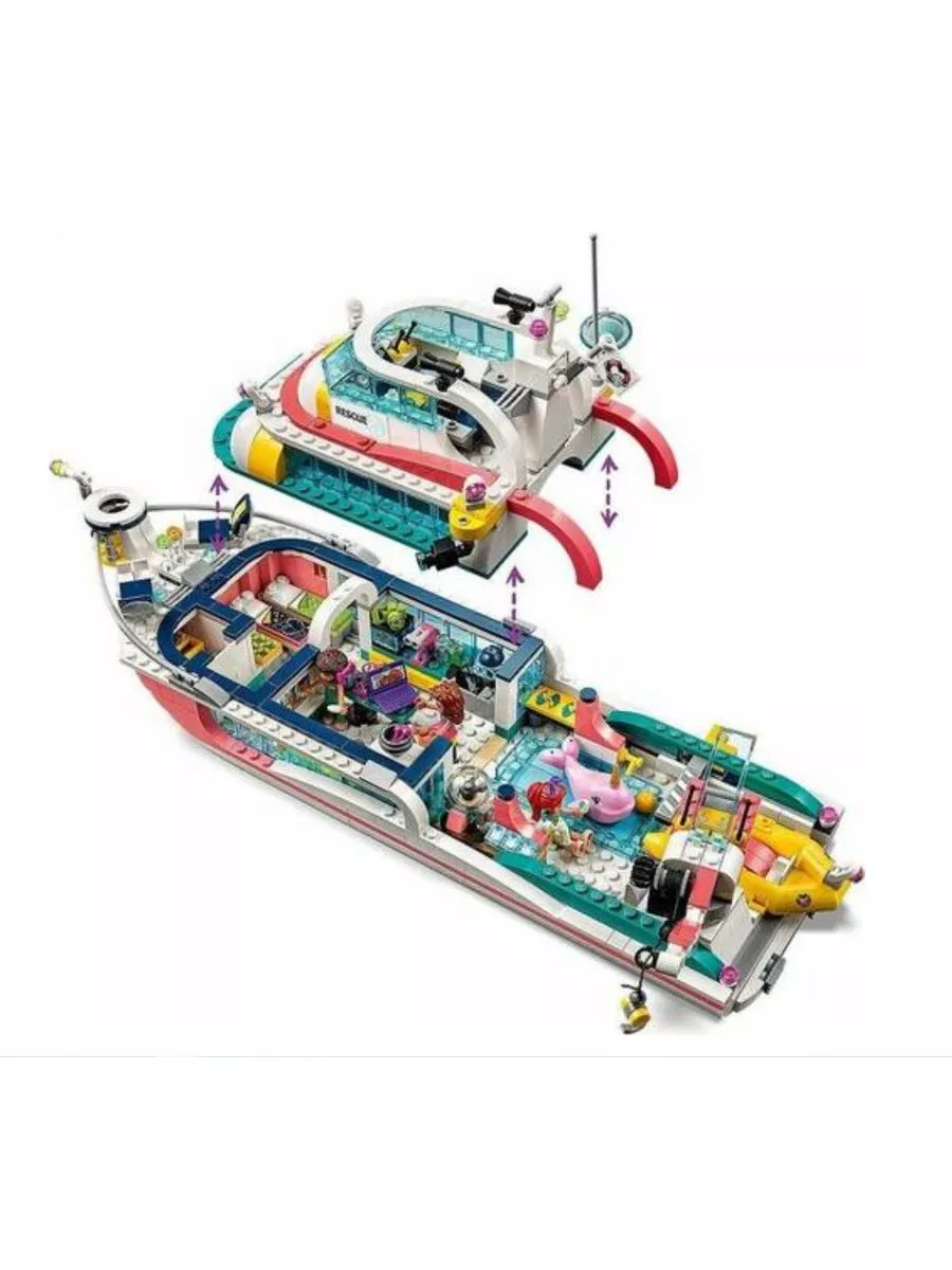 Lego friends big boat sale