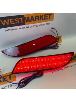 Светодиодные катафоты в задний бампер Приора 2 WESTMARKET 183152091 купить за 700 ₽ в интернет-магазине Wildberries