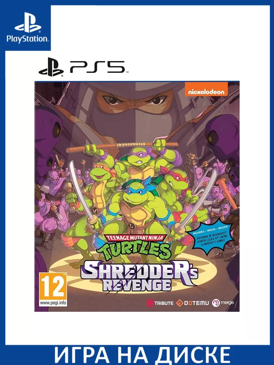 TMNT Teenage Mutant Ninja Turtles Черепашки Ниндзя Sh Игра PS5 183172418  купить за 2 683 ₽ в интернет-магазине Wildberries