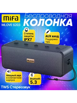 Умная колонка беспроводная S203 MIFA 183186183 купить за 2 280 ₽ в интернет-магазине Wildberries