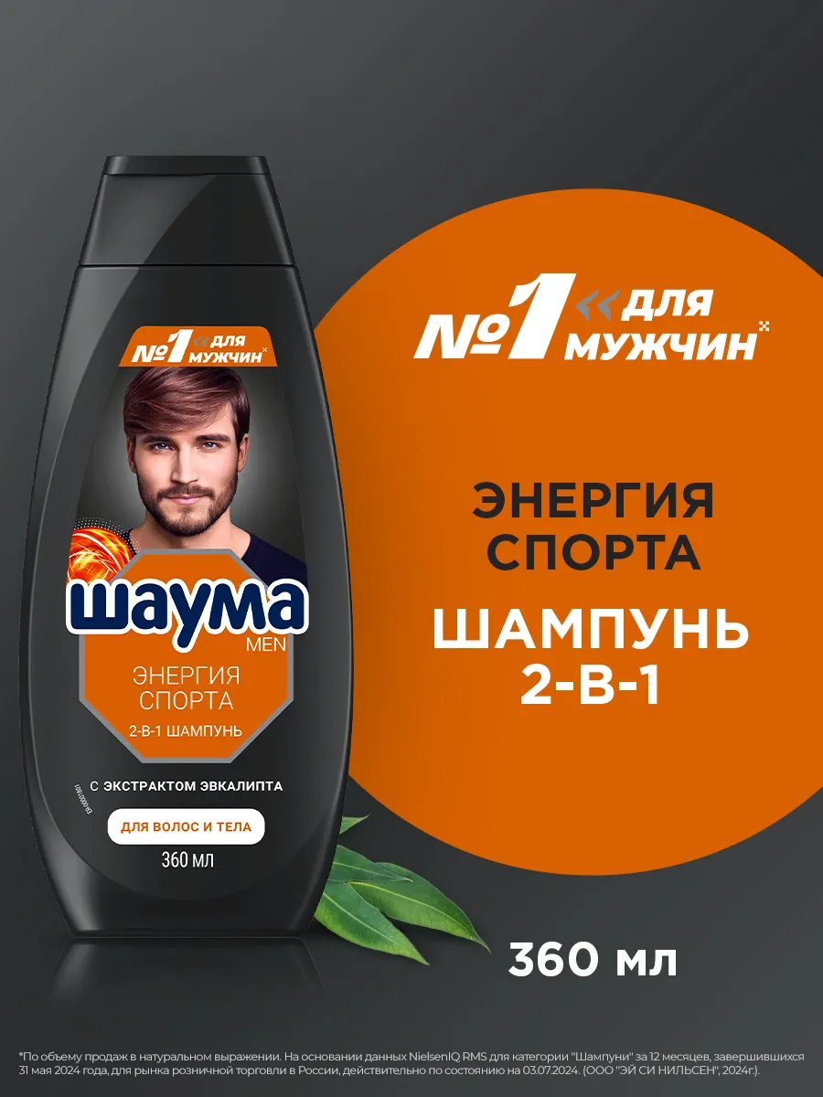 Шампунь Men Энергия спорта...