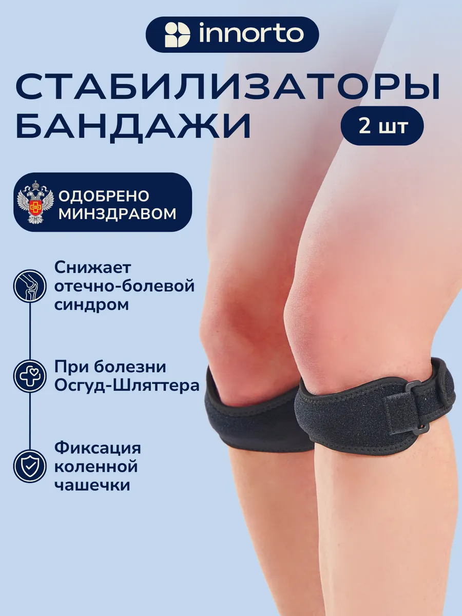 Бандаж коленный фиксирующий 2шт 52176