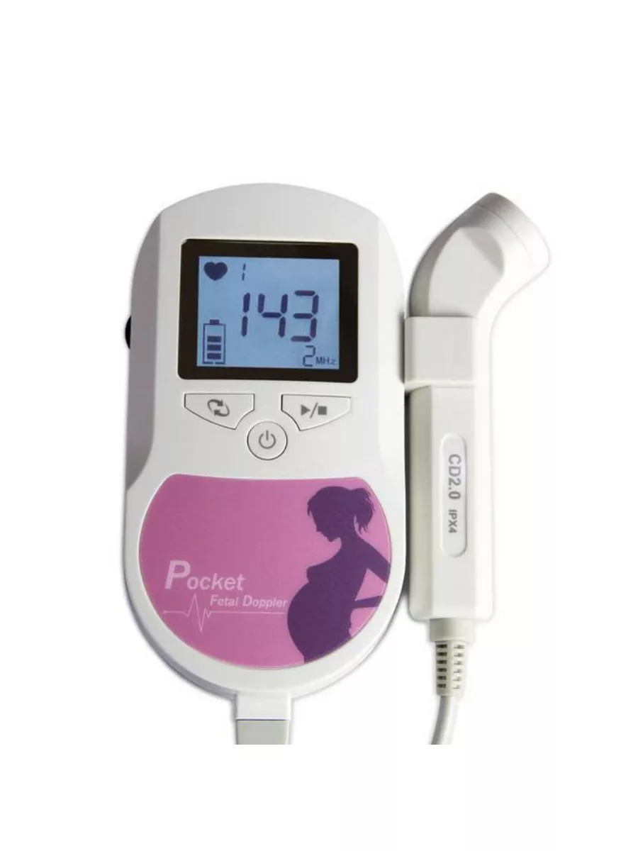 Допплер для беременных фетальный доплер 2 МГц Fetal Doppler 183214965  купить в интернет-магазине Wildberries