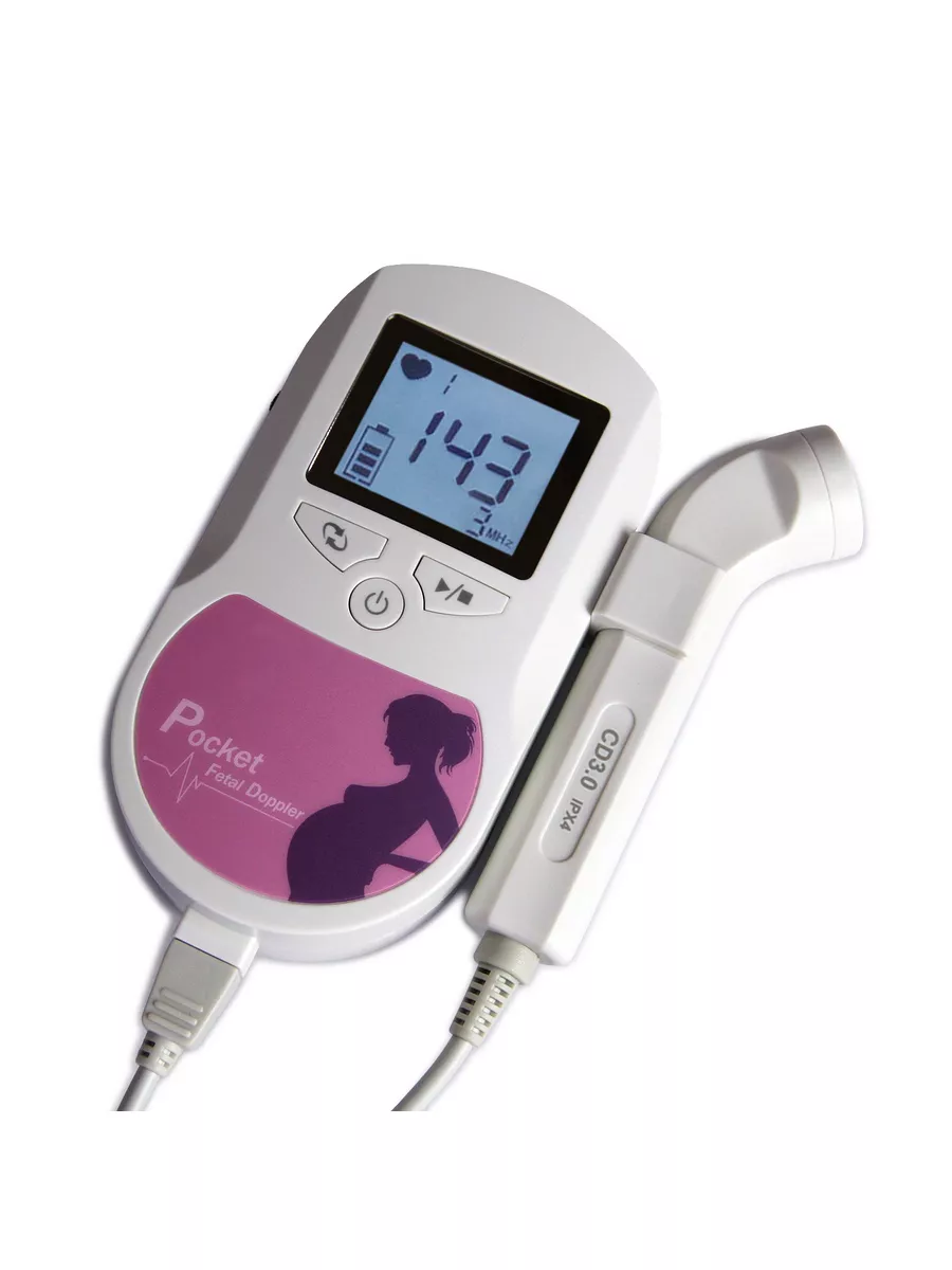 Допплер для беременных фетальный доплер 2 МГц Fetal Doppler 183214965  купить в интернет-магазине Wildberries