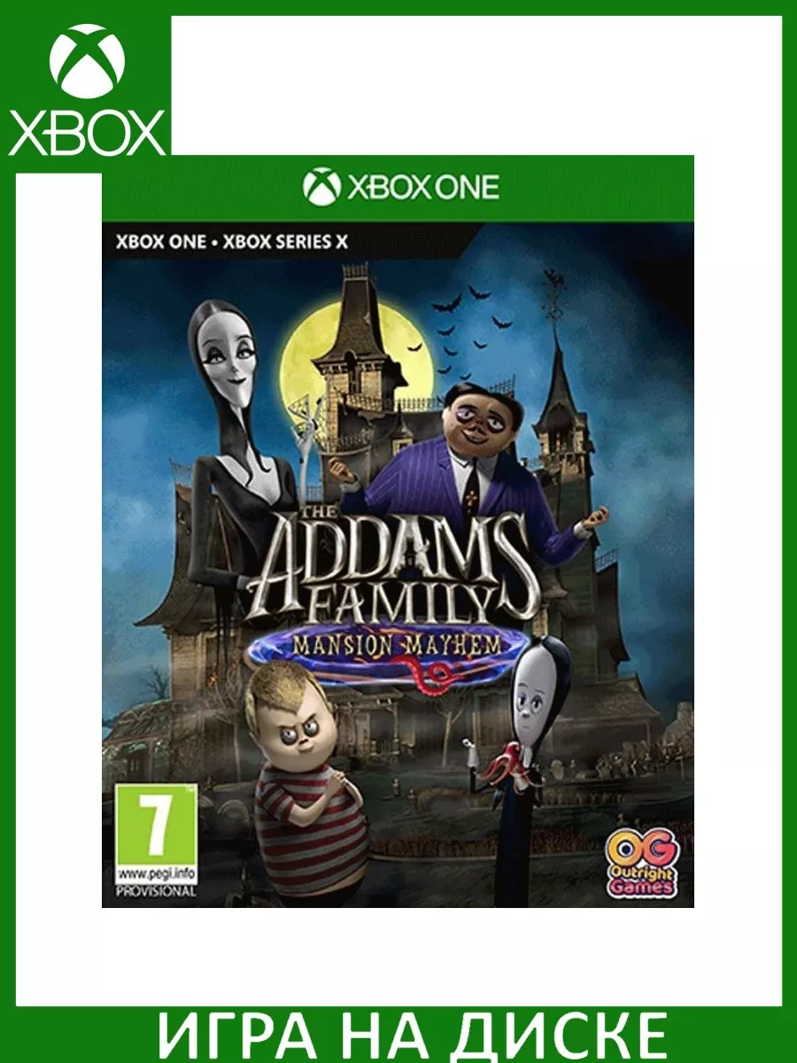 The Addams Family: Mansion Mayhem Xbox One Series X Диск Игра Xbox One  183218228 купить в интернет-магазине Wildberries