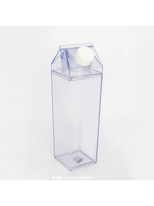 Narim Кувшин для воды вина масла молока пластиковый с крышкой, белый, фото 4