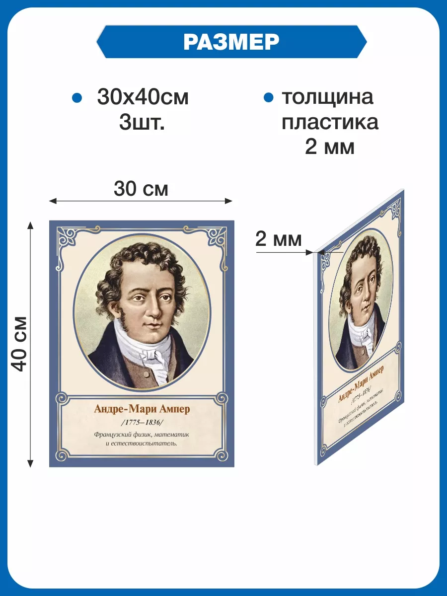 Комплект стендов мировые физики Альмарин 183234986 купить за 981 ₽ в  интернет-магазине Wildberries