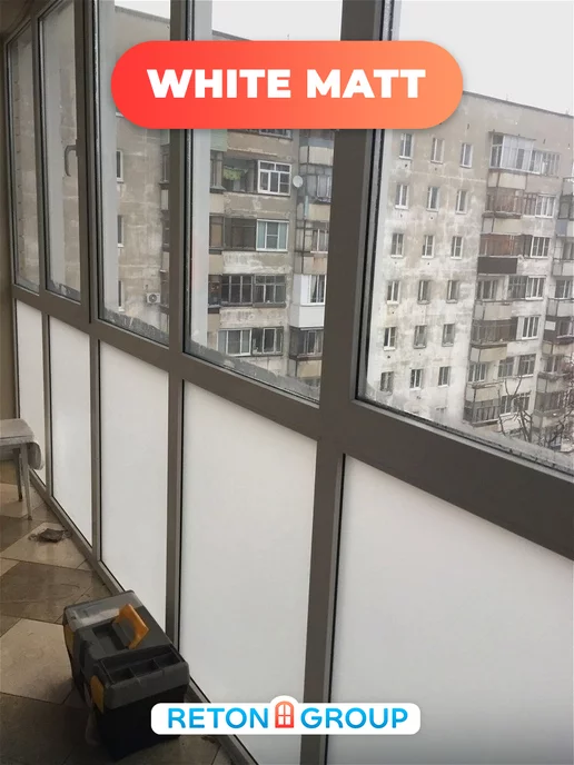 Reton Group Пленка самоклеящаяся на окно белая 50х250 см, 50x250 см, фото 7