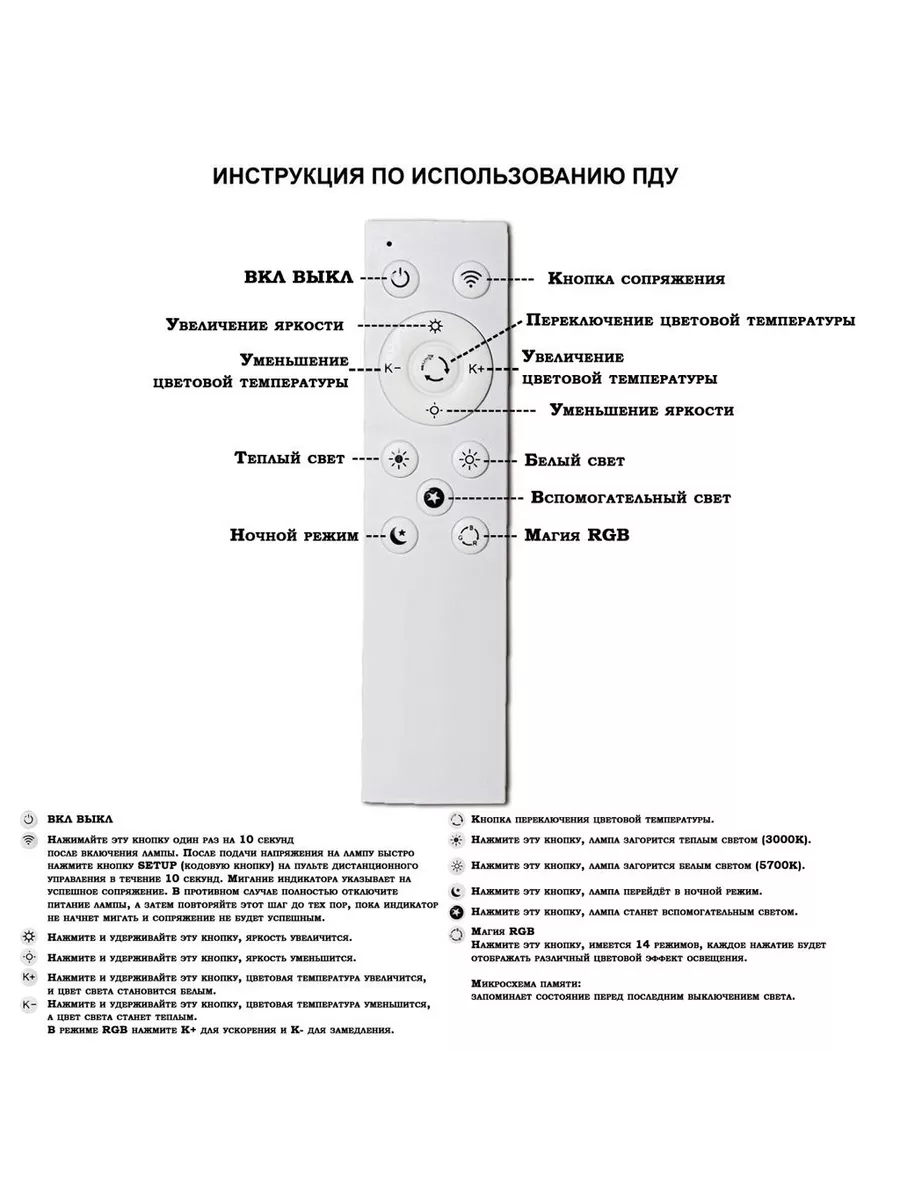 Люстра потолочная светодиодная LED на пульте Cherry pick 183256867 купить  за 2 150 ₽ в интернет-магазине Wildberries