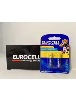 Элемент питания ААА Eurocell 183257566 купить за 79 ₽ в интернет-магазине Wildberries