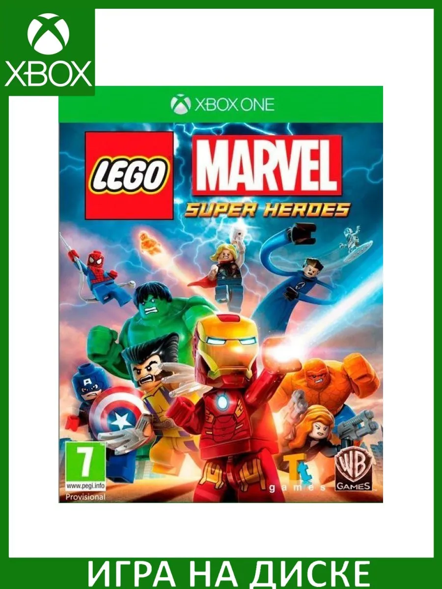 LEGO Marvel: Super Heroes Xbox One Диск Игра Xbox One 183260275 купить за 2  423 ₽ в интернет-магазине Wildberries