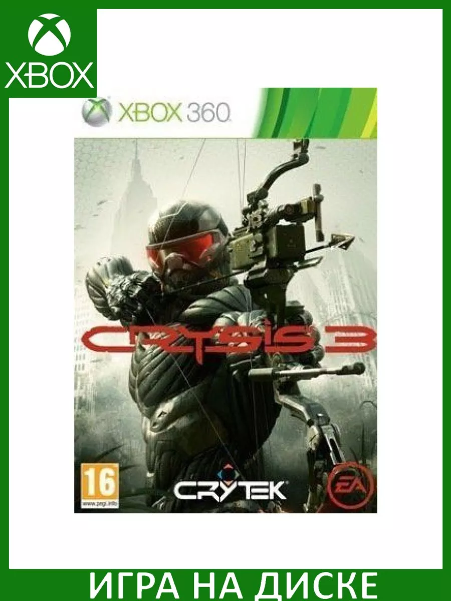 Crysis 3 Xbox 360 Xbox One Диск Игра Xbox 360 183261360 купить за 2 612 ₽ в  интернет-магазине Wildberries