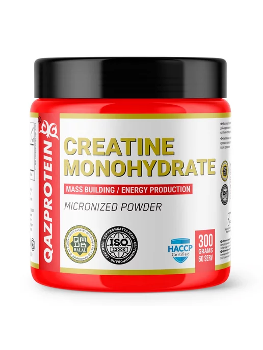 Qazprotein Сила и масса - Creatine Monohydrate 300 г