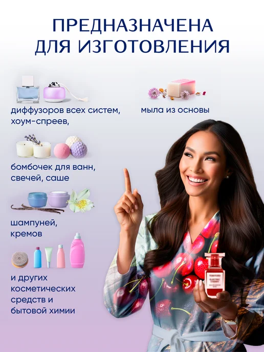 Ampliter Отдушка ароматизатор Табак и вишня 100 мл от Амплитер, 100 мл, фото 2