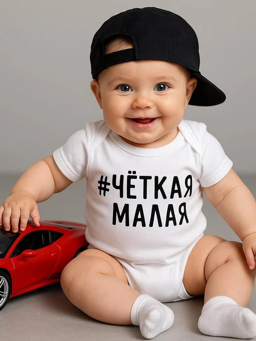 KidsTrend Боди для малышей новорожденных Четкий малой, белый, фото 3