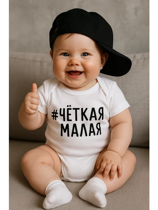 KidsTrend Боди для малышей новорожденных Четкий малой, белый, фото 7