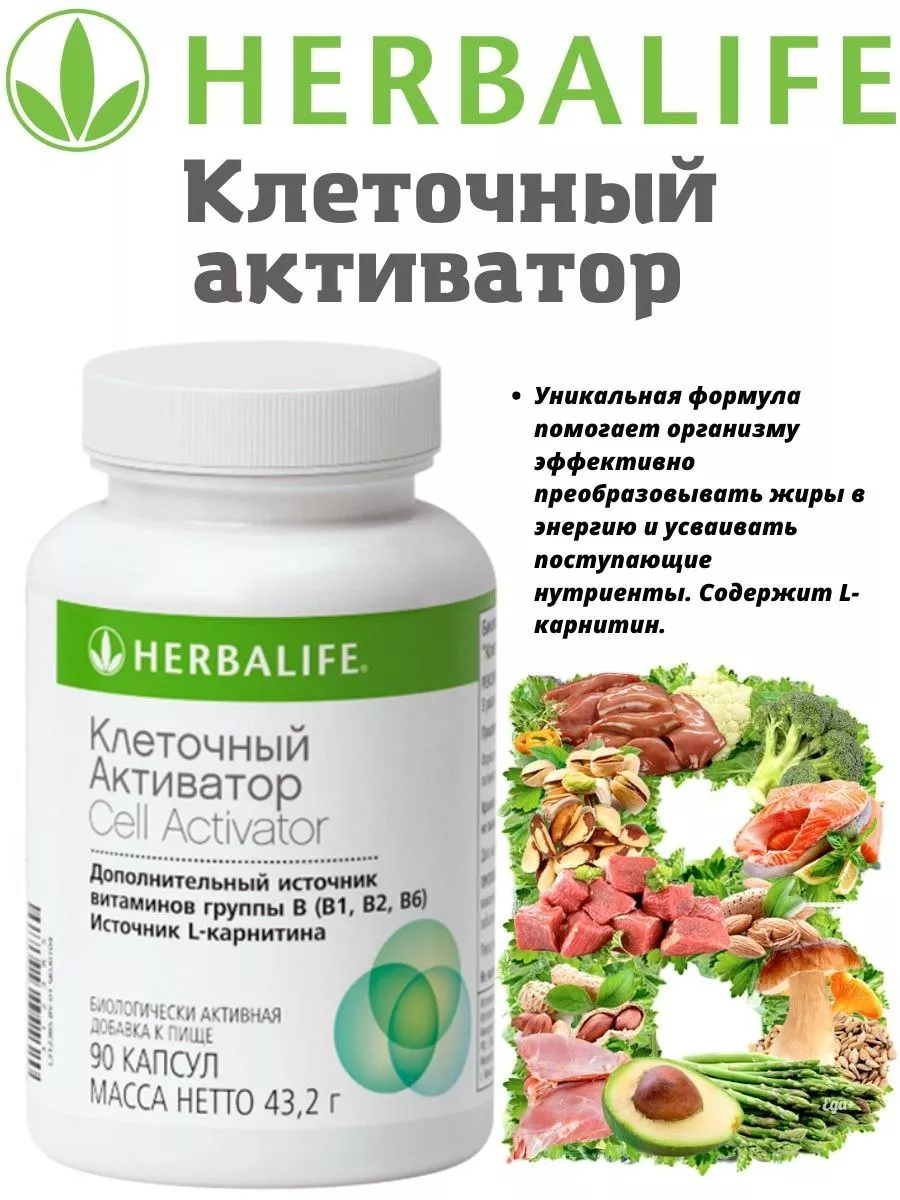 Клеточный активатор Herbalife 183317099 купить в интернет-магазине  Wildberries