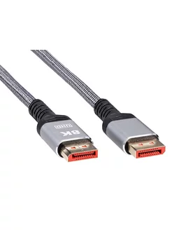 DisplayPort 1.4 кабель 8K 60Hz 1 метр сверхскоростной iOpen 183322742 купить за 356 ₽ в интернет-магазине Wildberries