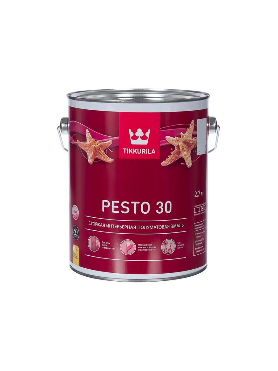 Tikkurila Pesto 30. Tikkurila Helmi 30. Tikkurila Pesto 90. Tikkurila Euro Matt 3.