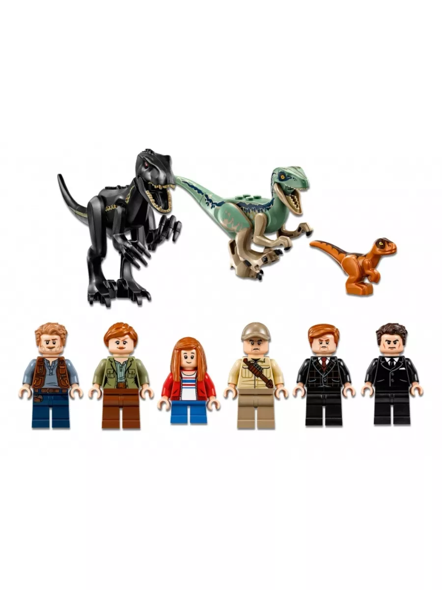 Lego indoraptor figure online