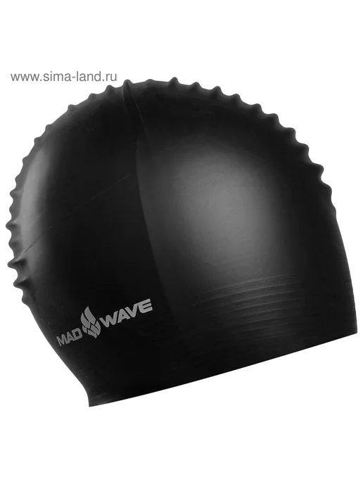 Mila_Home Шапочка для плавания SOLID, M0565 01 0 01W, черный, 1 Вт, фото 5