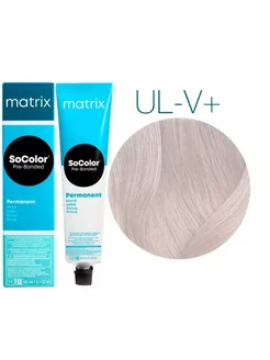 UL-V+ SOCOLOR Beauty Ultra Blond Перламутровый MATRIX 183346476 купить за 682 ₽ в интернет-магазине Wildberries