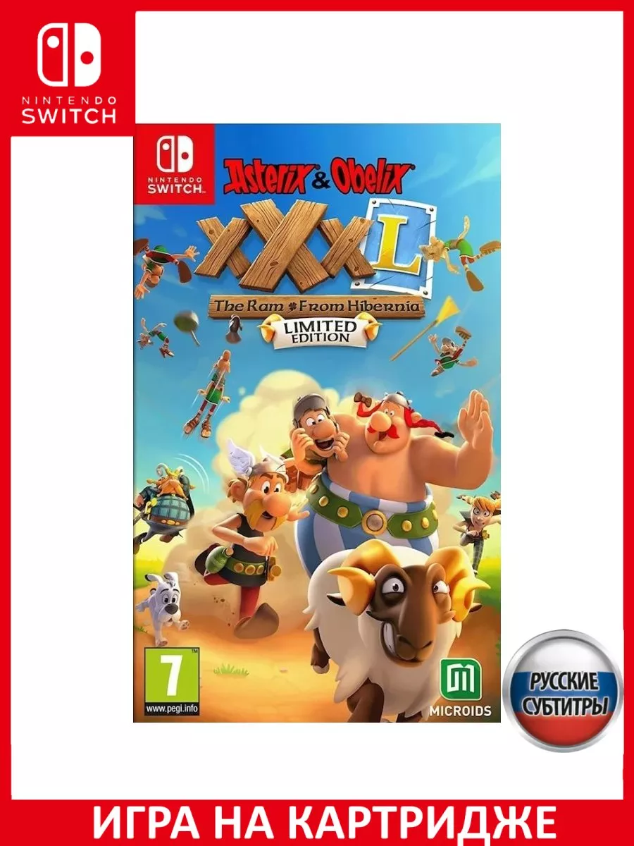 Asterix and Obelix XXXL: The Ram From Hibernia Limited... Игра Switch  183367026 купить за 5 405 ₽ в интернет-магазине Wildberries