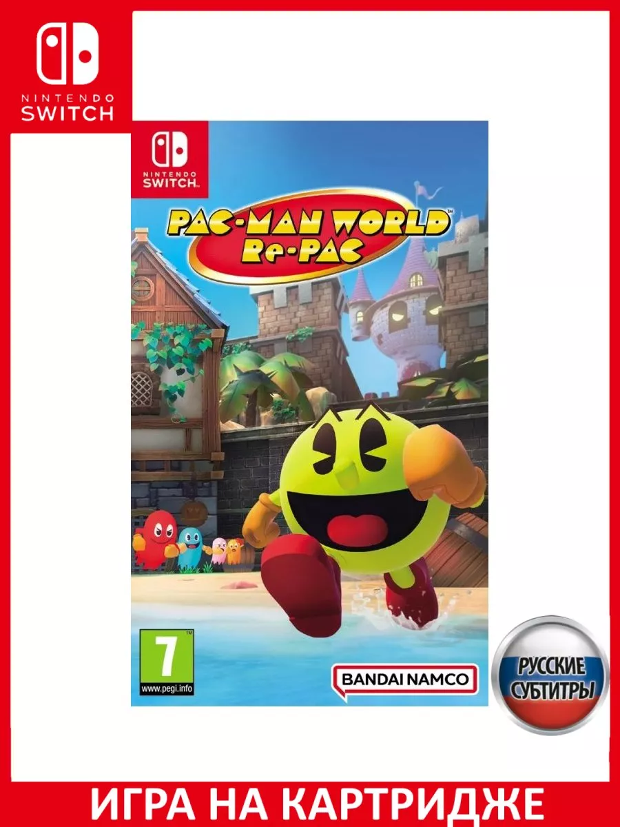 Pac-Man World Re-Pac Русская версия Switch Картридж Игра Switch 183368142  купить за 4 792 ₽ в интернет-магазине Wildberries