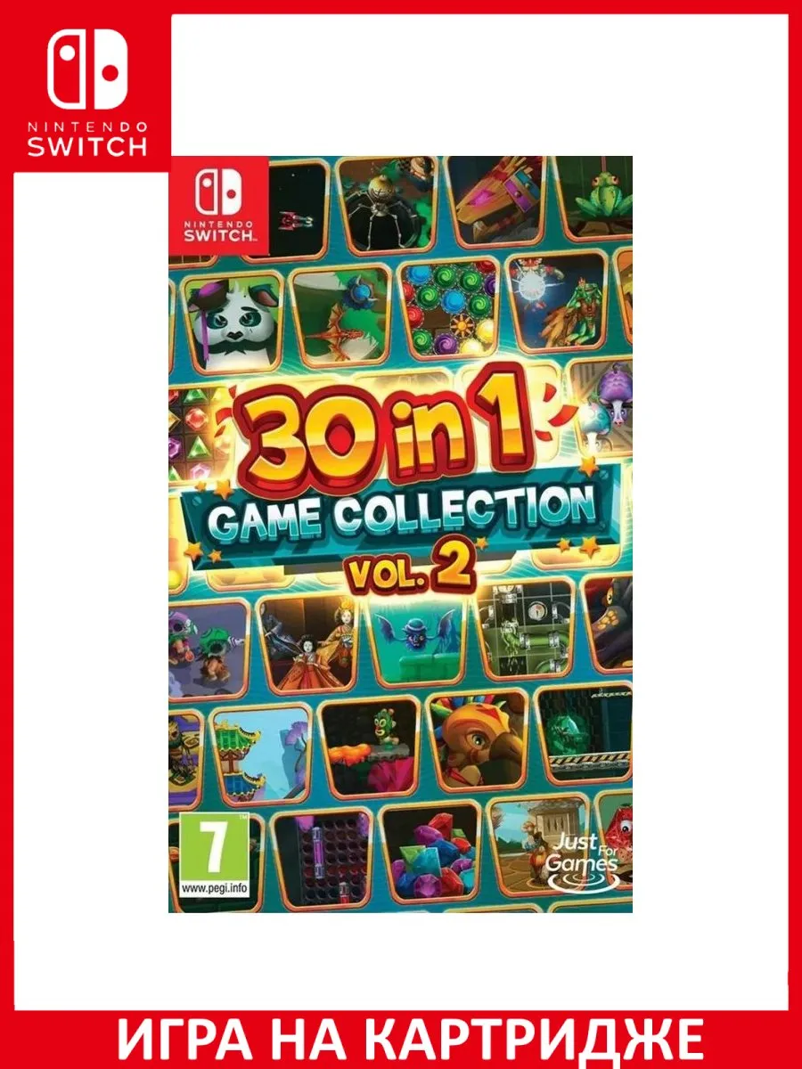 30 in 1 Game Collection: Volume 2 Switch Картридж Игра Switch 183370119  купить за 3 388 ₽ в интернет-магазине Wildberries