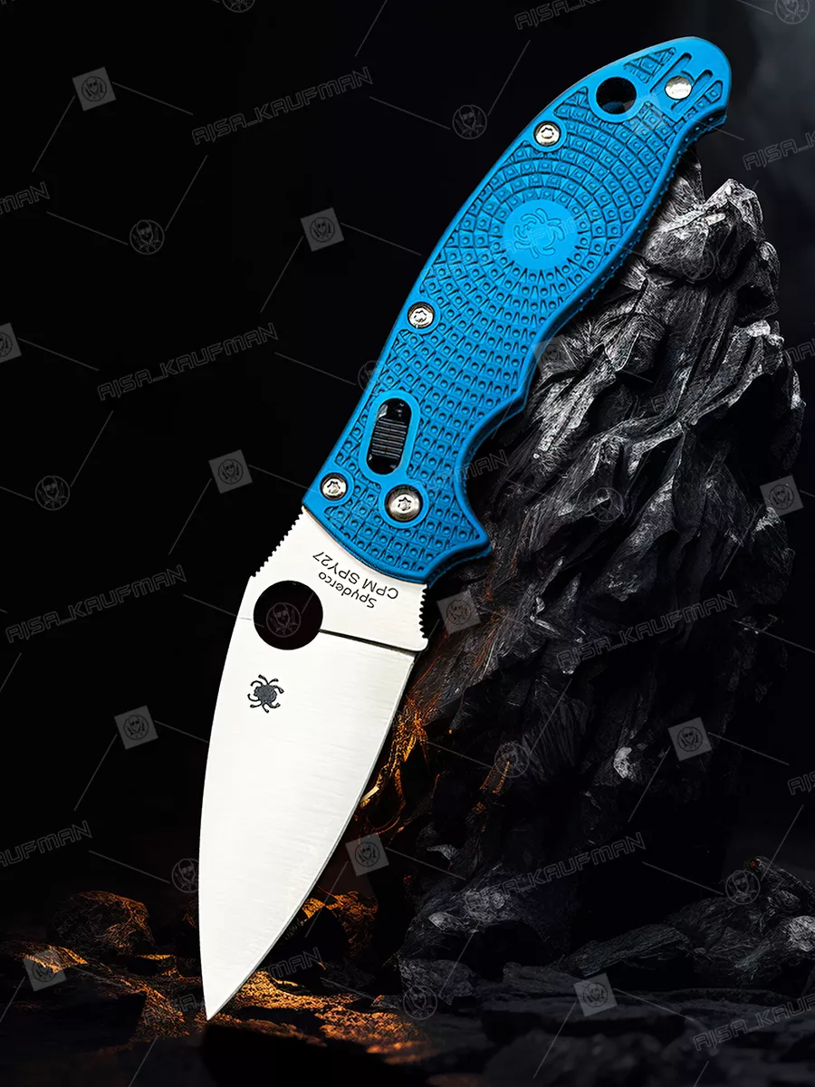 Нож складной Spyderco Manix 2 из стали 8Cr13MoV AisaKaufman 183381004  купить за 1 274 ₽ в интернет-магазине Wildberries