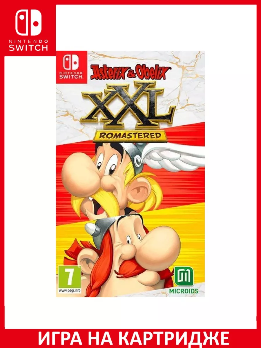 Asterix and Obelix XXL: Romastered Switch Картридж Игра Switch 183382354  купить за 2 956 ₽ в интернет-магазине Wildberries