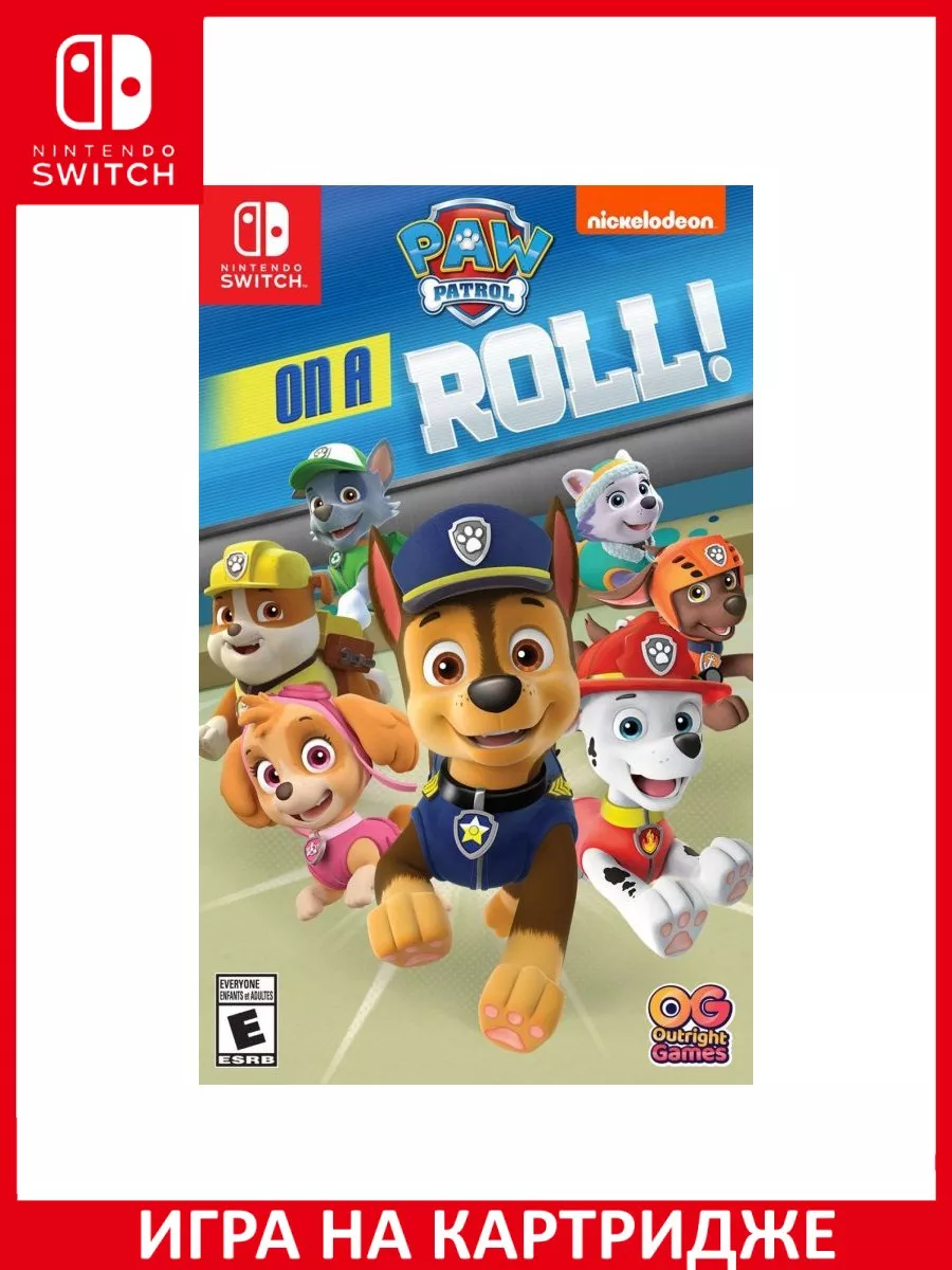 PAW Patrol: On a Roll Щенячий патруль Switch Картридж Игра Switch 183385086  купить за 3 139 ₽ в интернет-магазине Wildberries