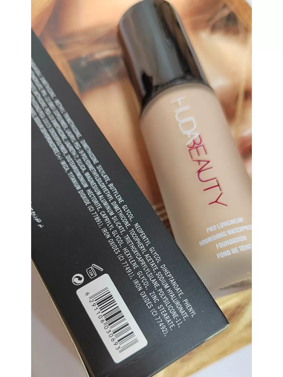 Huda beauty pro longwear nourishing 2025 waterproof foundation