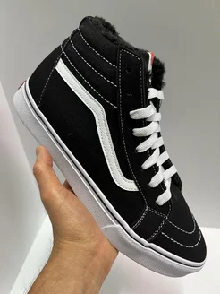 Зимние кеды Vans с мехом утепленные VANS 183415338 купить за 2 288 ₽ в интернет-магазине Wildberries