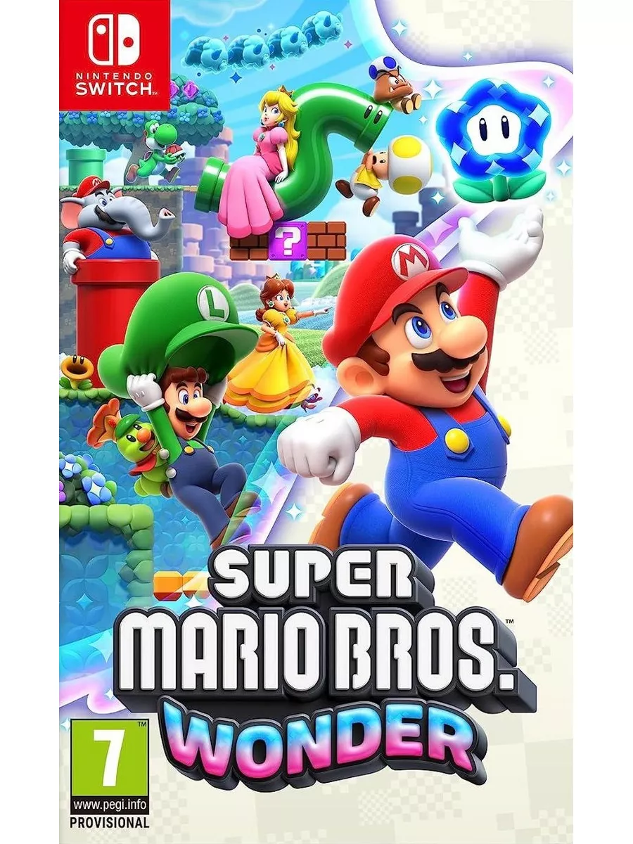 Super Mario Bros. Wonder (Nintendo Switch, русские субтитры) NINTENDO  183420559 купить в интернет-магазине Wildberries