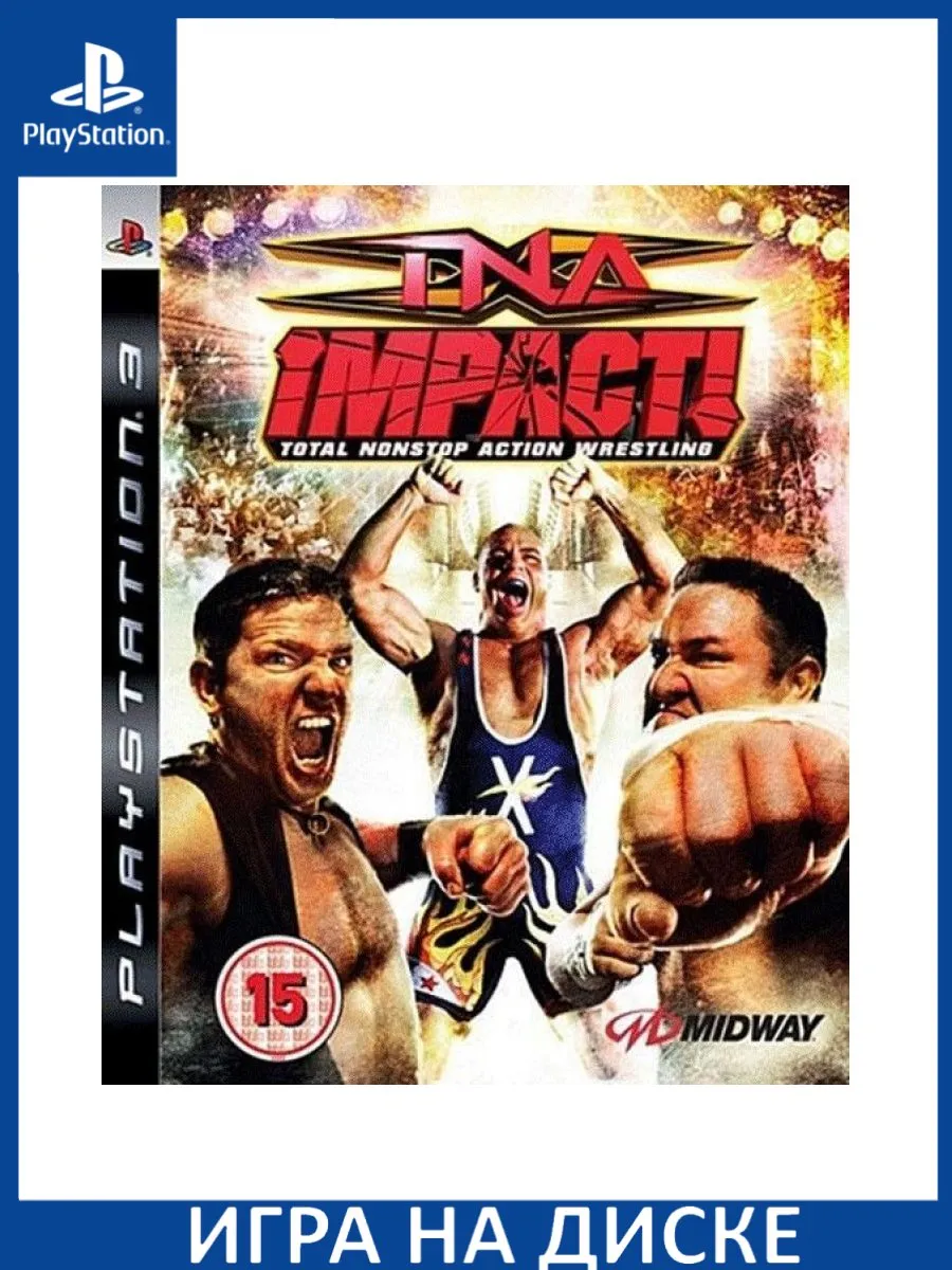 TNA Impact! Total Nonstop Action Wrestling PS3 Диск Игра PS3 183421939  купить за 8 679 ₽ в интернет-магазине Wildberries