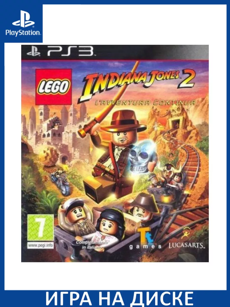 LEGO Indiana Jones 2: The Adventure Continues Приключе... Игра PS3  183422177 купить за 3 255 ₽ в интернет-магазине Wildberries