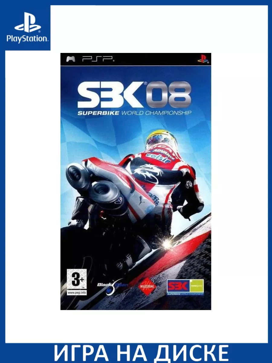 SBK 08 Superbike World Championship PSP Диск Игра PSP 183422593 купить за 4  324 ₽ в интернет-магазине Wildberries